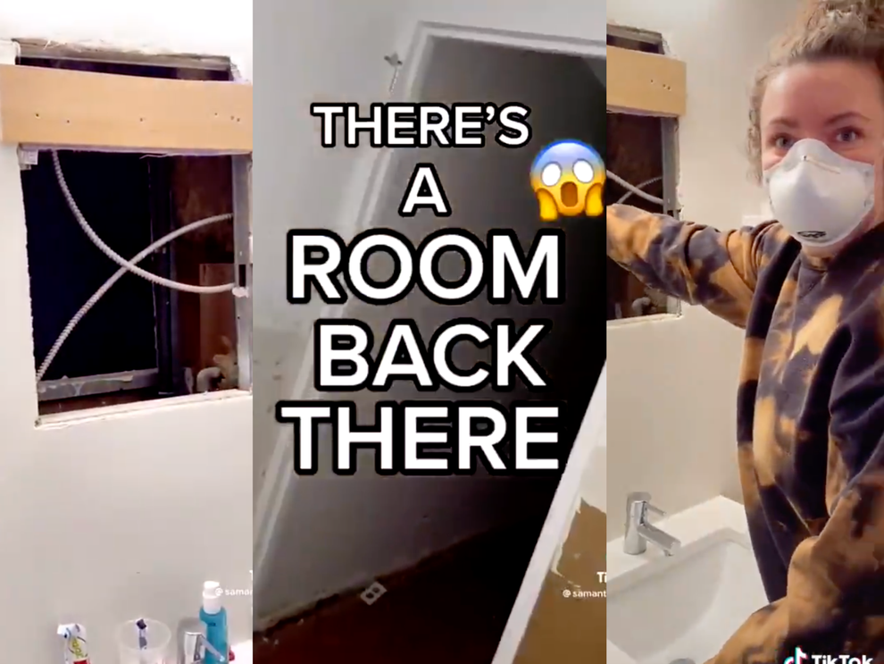 TikTok Viral video shows woman discovering ‘creepy’ hidden apartment